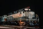 GMO 637, EMD GP35 at night 